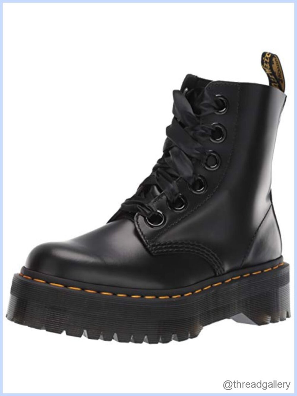 Dr. Martens Molly Leather Platform Boot